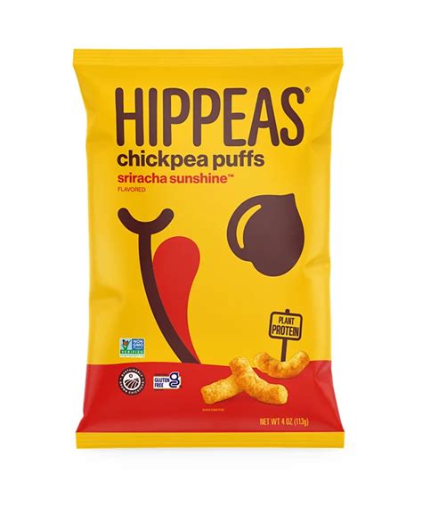 Hippeas Sriracha Sunshine Organic Chickpea Puffs - H-E-B