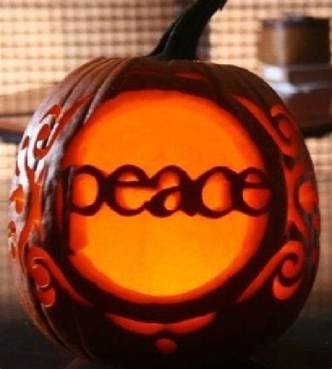 Arrange un-carved pumpkins. 12. Carve 2 or 3 crosses. 13. Carve the CONTINENTS of the World. 14. Carve a continent (Africa) and a heart. 15. Drill dots to spell a word like "JESUS" "LOVE" "SHINE" (1 letter per pumpkin). 