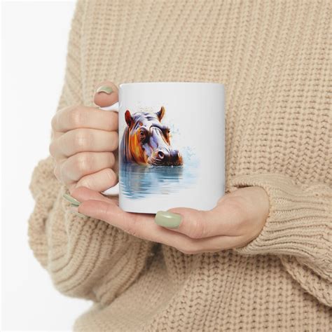 Hippo Coffee Cup Etsy Canada