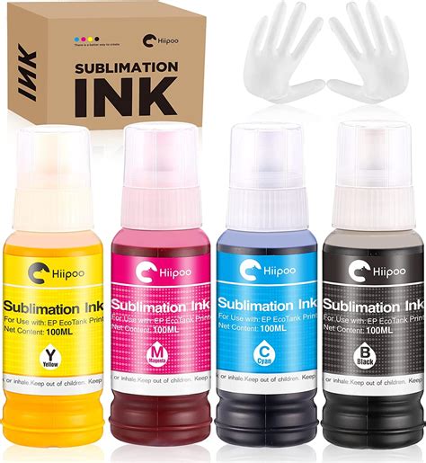 You can find Hiipoo brand sublimation ink and paper on Amazon. Quick money saving tip!!!!Get the new and old bottles of Hiipoo sublimation ink. Use the new b...