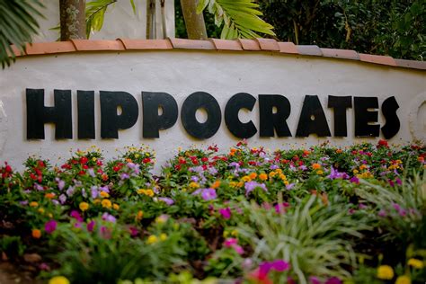 Hippocrates health institute. The commitment to this inspired truth is embodied in Hippocrates Health Institute, a non-profit organization jointly directed by the caring hands of Brian and Anna Maria Clement since 1980. 