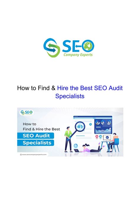 Hire the best SEO Audit specialists - Upwork