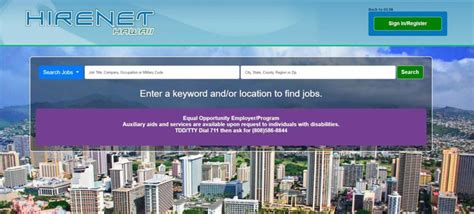 Hirenet hawaii login. DEPARTMENT OF LABOR AND INDUSTRIAL RELATIONS JOSH GREEN, M.D. GOVERNOR JADE T. BUTAY DIRECTOR FOR IMMEDIATE RELEASE August 25, 2023 STATE ACTIVATES DISASTER RECOVERY JOBS PORTAL HONOLULU — The Hawaiʻi State Department of Labor & Industrial Relations (DLIR) today announced the … 