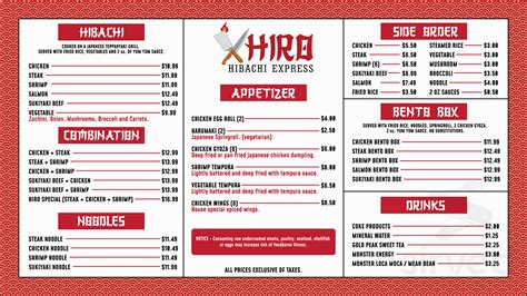 Hiro hibachi. Prices on this menu are set directly by the Merchant. Hibachi delivered from Hiro 1 Hibachi & Sushi at 100 College Ave, Kennett, MO 63857, USA. Get delivery or takeout from Hiro 1 Hibachi & Sushi at 100 College Avenue in Kennett. Order online and track your order live. No delivery fee on your first order! 
