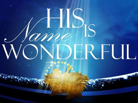 His name is a