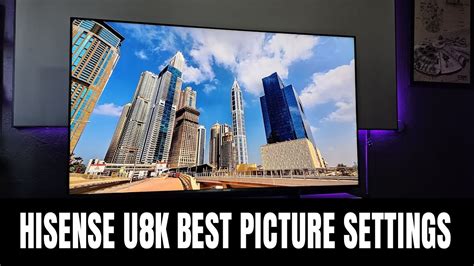 Hisense u8k settings. One of the Brightest Pictures. The Hisense U8K is a 4K TV with a 144Hz refresh rate. It supports high dynamic range ( HDR) content in Dolby Vision, HDR10, HDR10+, and hybrid log gamma (HLG ... 