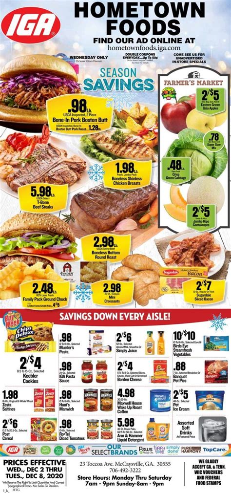 Hiseville iga. Current Ad. WEEKLY AD APRIL 29 Prices good through 2024-05-05. Savings. Weekly Circular. Shopping List. Resources. Weekly Recipes. Search Recipes. Recipe Categories. 
