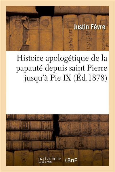 Histoire apologétique de la papauté depuis saint pierre jusqu'à pie ix. - Coleman pulse 1850 generator manual instructions.