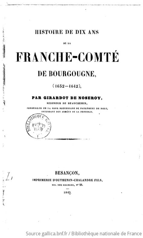 Histoire de dix ans de la franche comté de bourgougne, 1632 1642 [ed. - Organizaciones no gubernamentales y el sistema del tratado antártico.