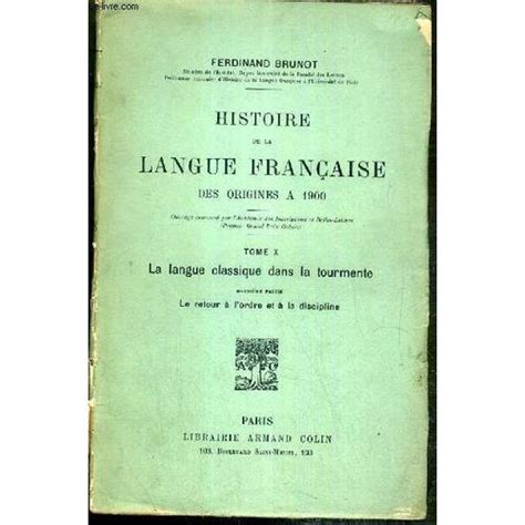 Histoire de la langue française des origines à 1900. - Toyota 2c diesel engine service manual stirah.