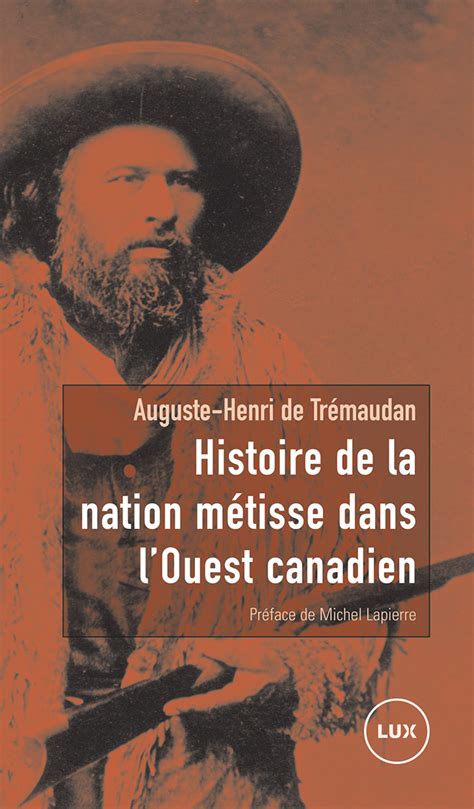 Histoire de la nation métisse dans l'ouest canadien. - Petit livre de mes recettes brule graisses.