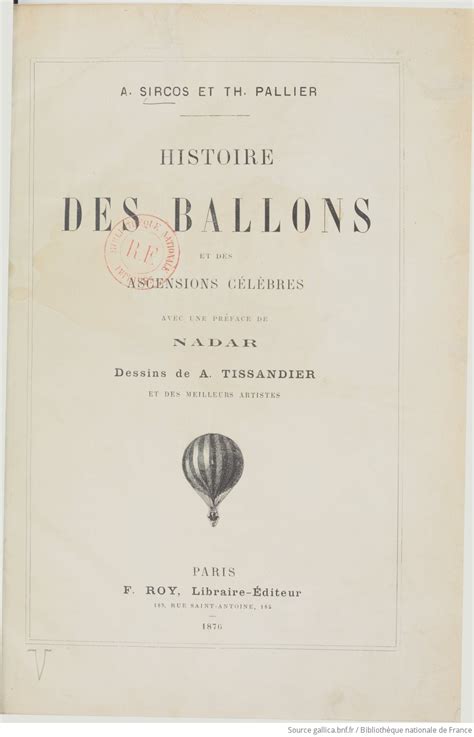 Histoire des ballons et des ascensions célèbres. - John deere xuv 620i gator manual.