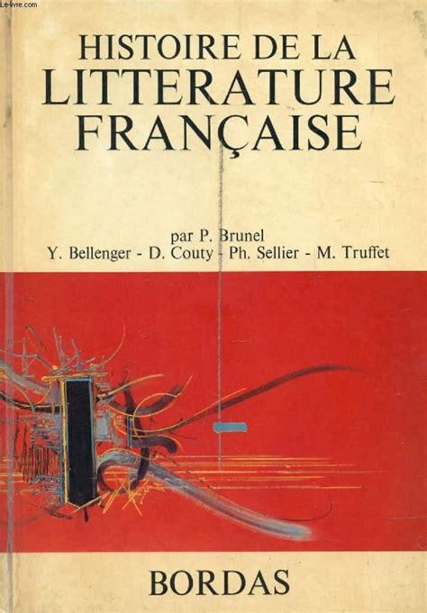 Histoire des grandes œuvres de la littérature française. - Bio 130 exercise 9 lab manual.