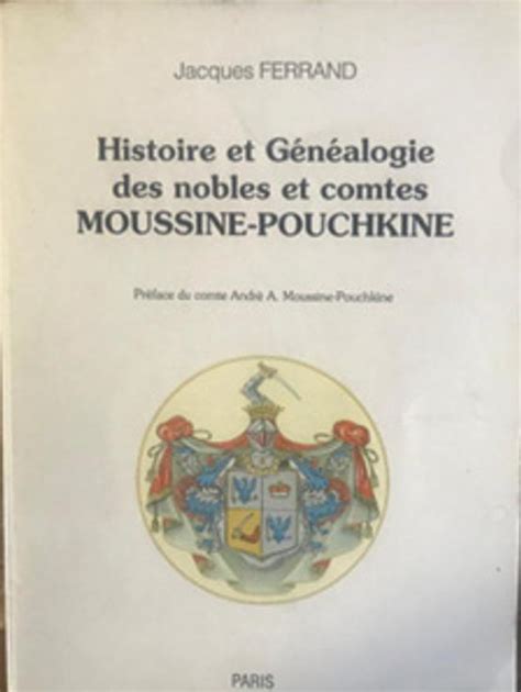 Histoire et généalogie des nobles et comtes moussine pouchkine. - Die schnitger-orgel in cappel, st. petri und pauli..