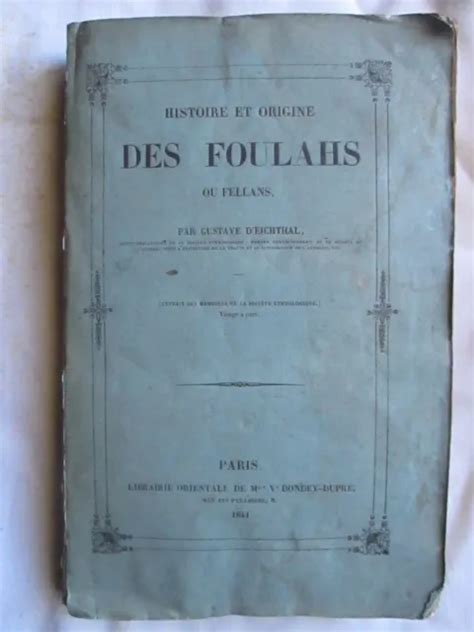 Histoire et origine des foulahs ou fellans. - Afaq maths 6 guide iqbal series.