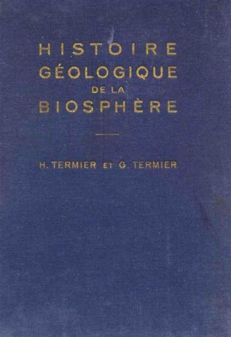Histoire ge ologique de la biosphe  re. - Manual practico de escritura academica i.
