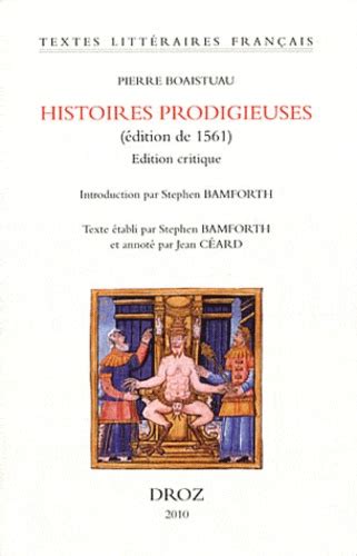 Histoires prodigieuses (édition de 1561)