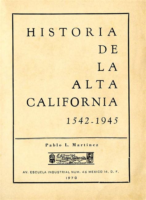 Historia de la alta california, 1542 1945. - One installation cd with latest minipro software manual.