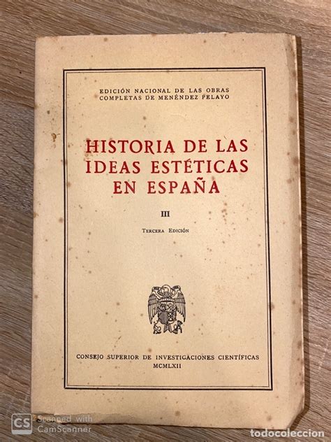 Historia de las ideas estéticas en españa. - Anais do 1o encontro nacional da execução penal.