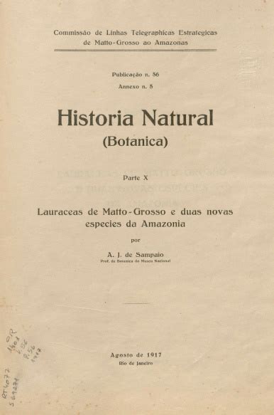 Historia natural, botanica, parte xii contribuição ao conhecimento das leguminosas da rondonia (additamento para a parte viii). - Manuale di refrigerazione copeland parte 1.