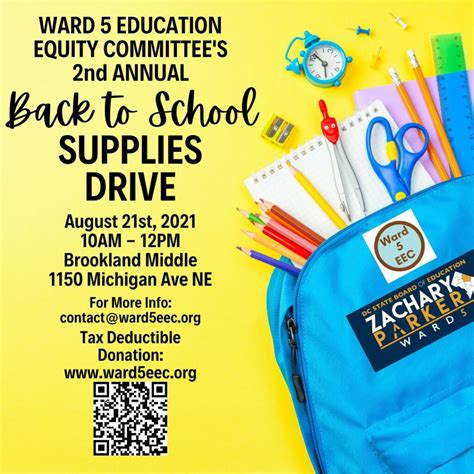 Historic Alexandria church gives back-to-school supplies to families in need