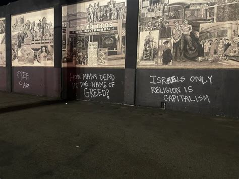 Historic L.A. Jewish deli hit with antisemitic graffiti