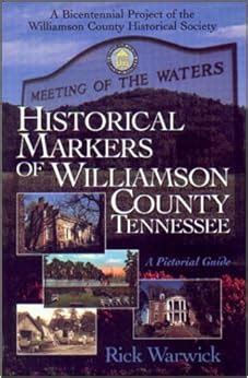 Historical markers of williamson county tennessee a pictorial guide. - Manual tecnico ricoh aficio mp 1500.