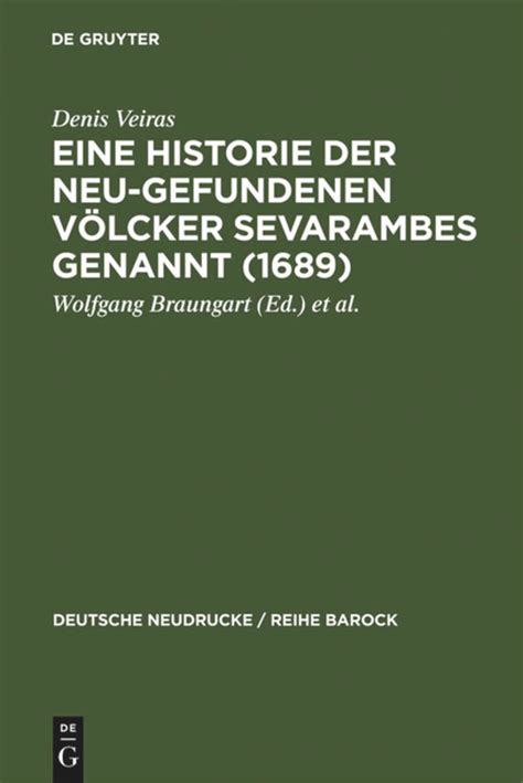 Historie der neu gefundenen völcker sevarambes genannt 1689. - Manual de procedimientos de un taller mecanico.