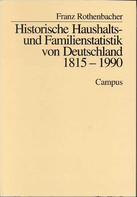 Historische haushalts  und familienstatistik von deutschland 1815 1990. - Ruth, für soli, chor und orchester..