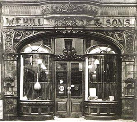 History — W. E. Hill & Sons