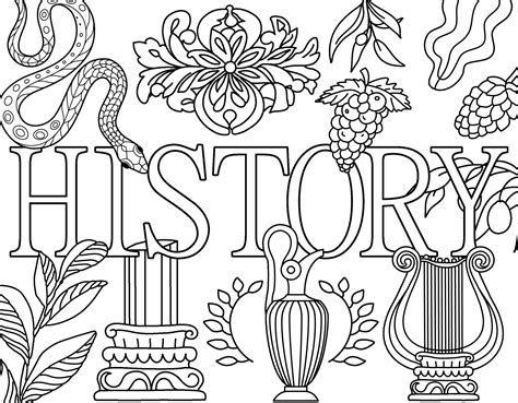 History Coloring