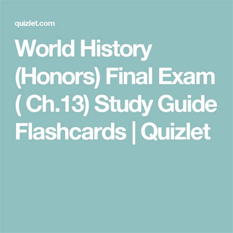 History Final Flashcards