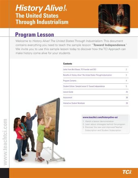 History Notebook Guide Alive Tci Answers