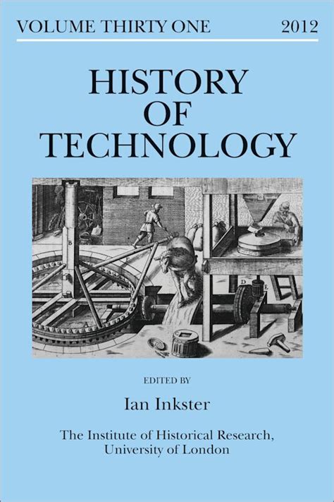 History Of Technology Volume 8