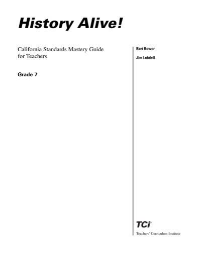 History alive 7th grade study guide answers. - By cheryl hamilton communicating for results a guide for business and the professions 10th tenth edition paperback.