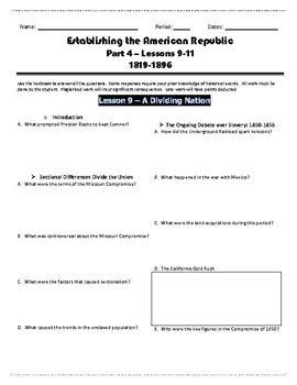 History alive pursuing american ideals study guide answers. - Lifeway sunday school lesson study guide.