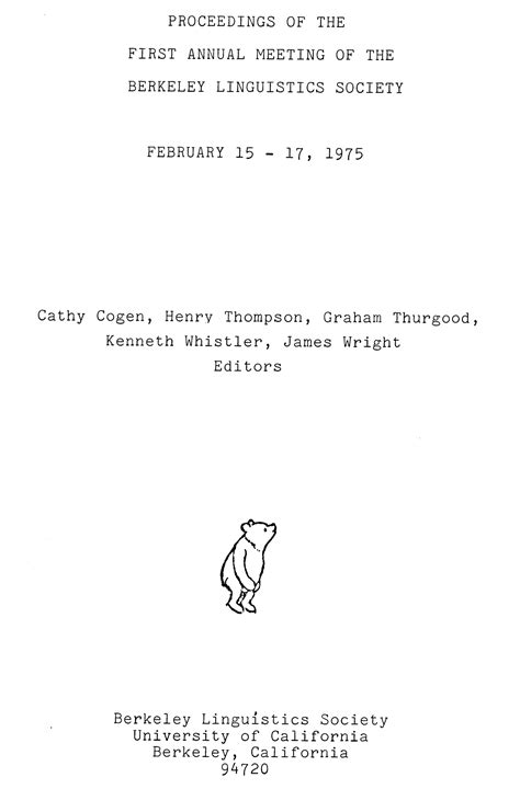 History of Berkeley Linguistics