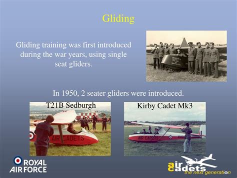 History of Gliding Training Organizations