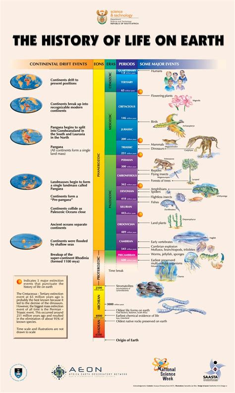 History of Life and the Formation of the Earth Study Guide