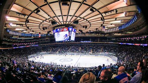 History of Madison Square Garden New York Rangers - NHL