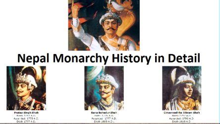 History of Nepal from Ancient to Monarchy, …