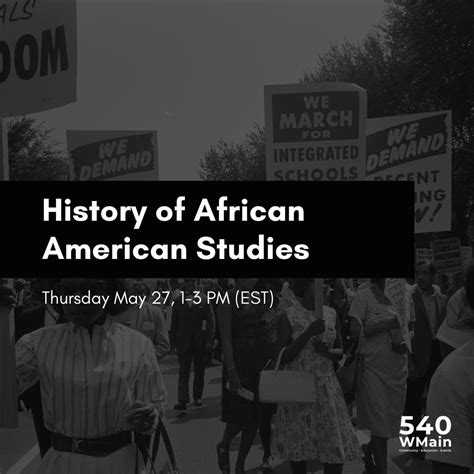 Black Studies, or Africana Studies more broadly, is an interdiscipli