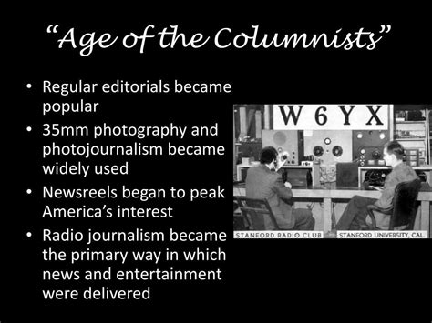It ranged from histories of journalism to texts for reporters and photographers and books of conviction and debate by journalists on journalistic capabilities, methods, and ethics. Concern for social responsibility in journalism was largely a product of the late 19th and 20th centuries.. 