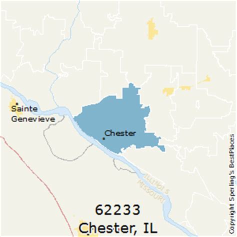 History of chester illinois zip code