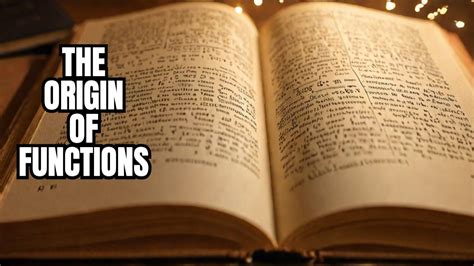 History of function in mathematics