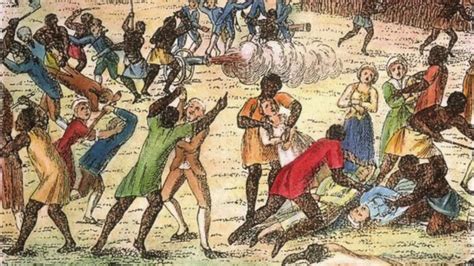 The First Rebellion: The Mulatto Uprising. In the decades preceding the Haitian Revolution, thousands of slaves had escaped their bondage by fleeing to the island's mountains and rugged interior. There, the runaways formed communities known as maroons, and eked a living from the rough soil, supplemented by banditry and raiding plantations.. 