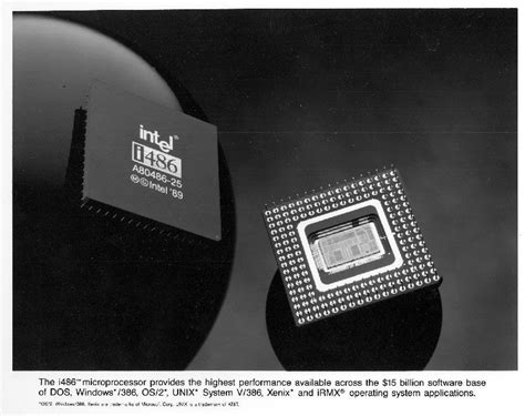 History of intel 80486 processor