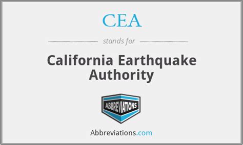 History of the California Earthquake Authority (CEA)