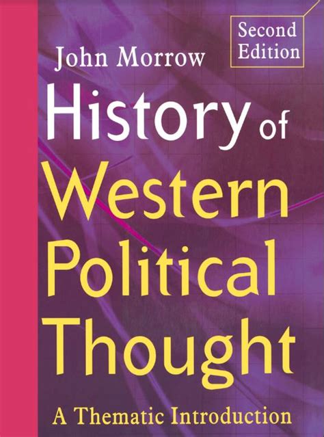 History of western political thought john morrow. - The costume technician s handbook 3 e.