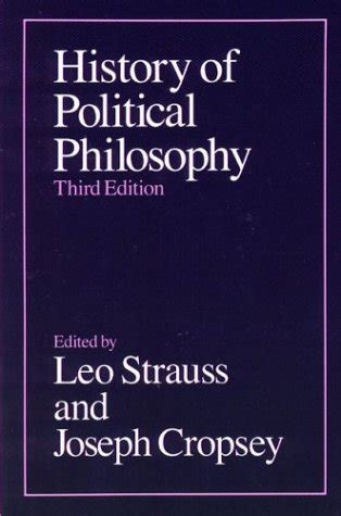 Read History Of Political Philosophy By Leo Strauss